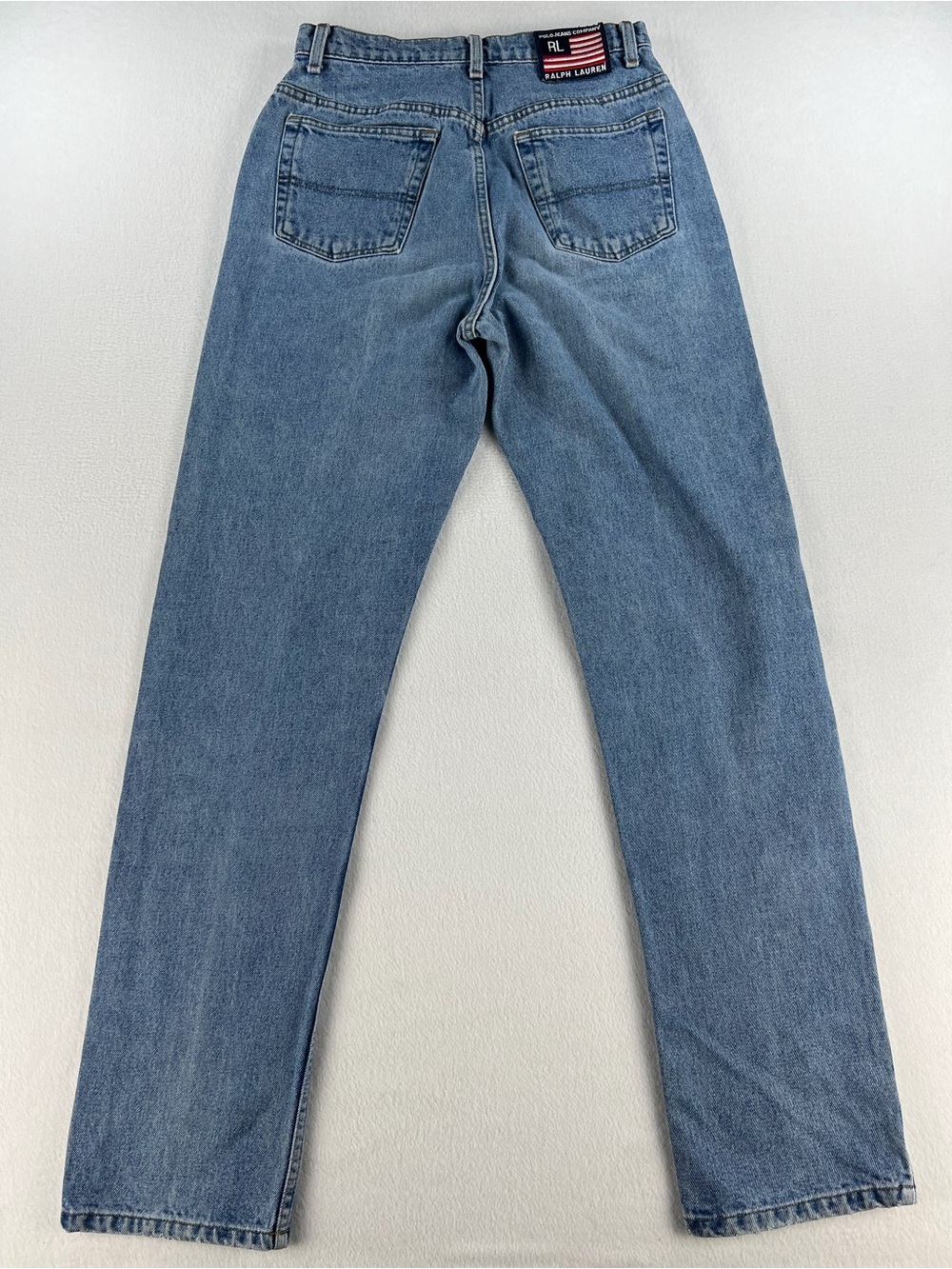 Ralph Lauren Straight-Leg Men's Jeans in Medium Blue